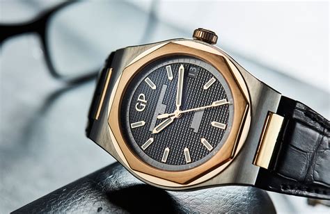 girard perregaux laureato titanium review.